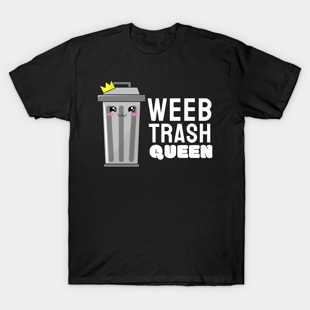 Weeb Trash I Weeaboo Trash I King Queen Couples T-Shirt by Alex21